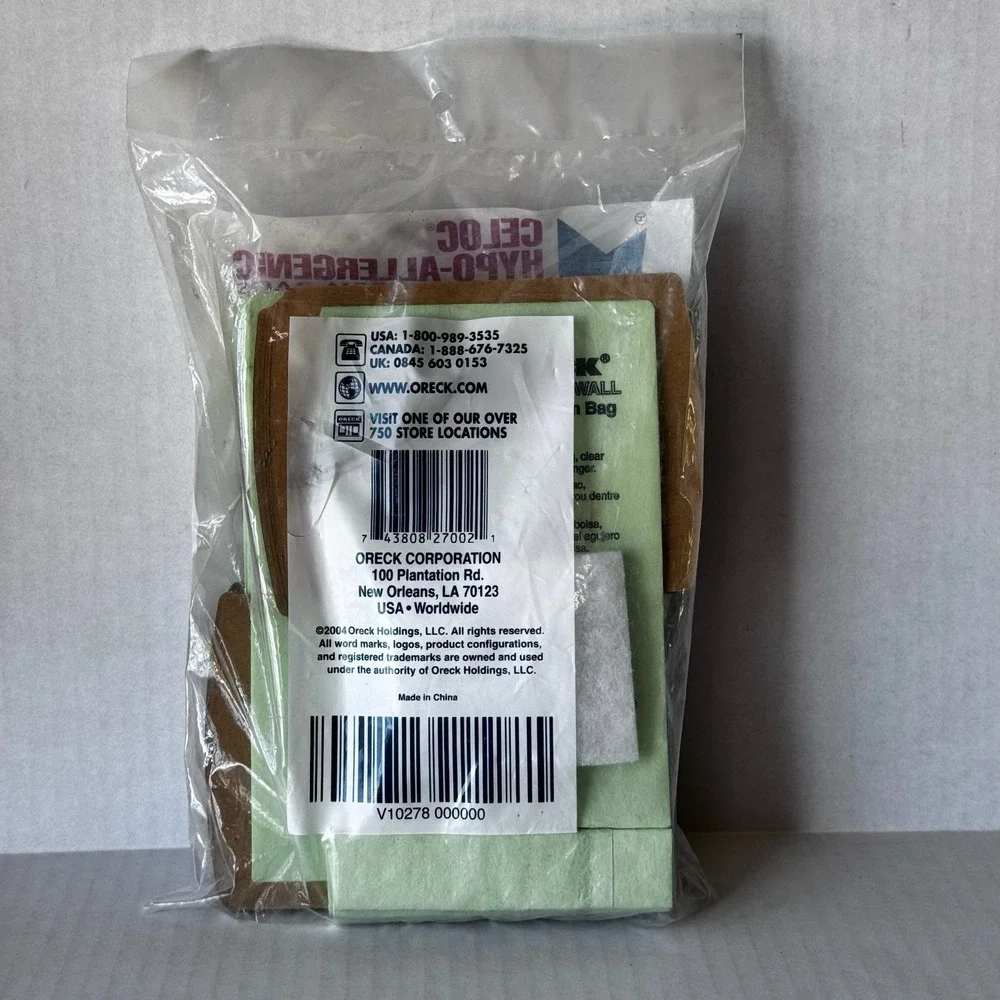 Oreck OEM Housekeeper Compact Canister Vacuum for Oreck Bagged Pack / 12 NEW